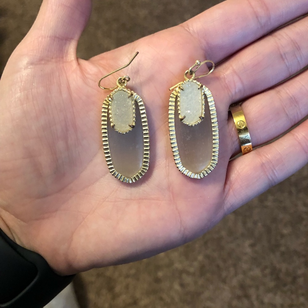 Kendra Scott Elle with Drusy Stone